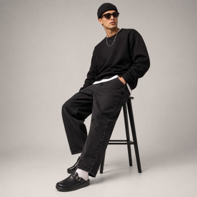 Sabots en cuir modèle BOSTON avec boucle