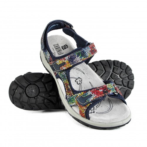 Sandales de trekking en cuir femme