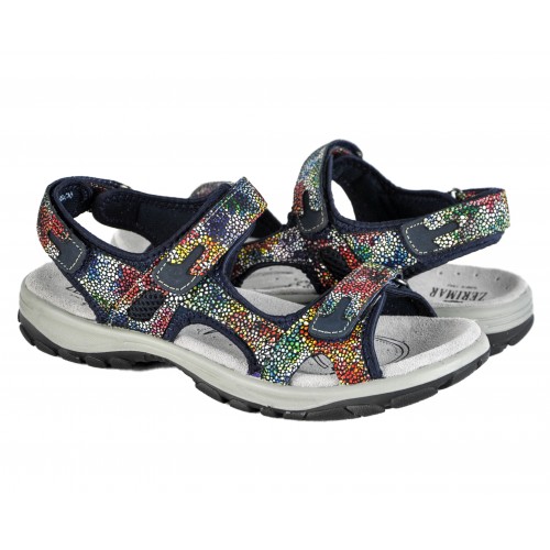 Sandales de trekking en cuir femme