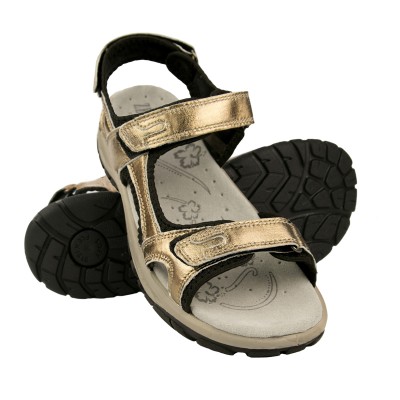 Sandales de trekking en cuir femme