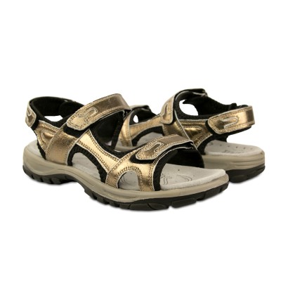 Sandales de trekking en cuir femme