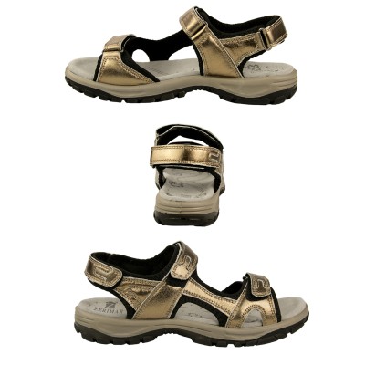 Sandales de trekking en cuir femme