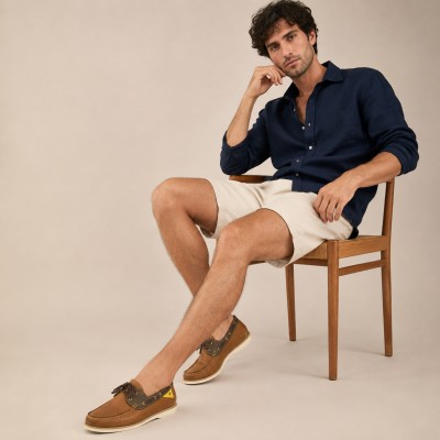 Chaussures bateau d'été en cuir pour homme Zerimar - 1
