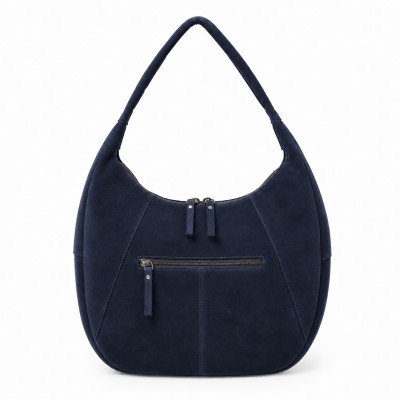 Sac à bandoulière bohème en daim 40x28x12 cm