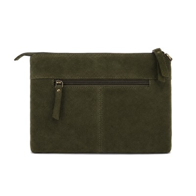 Sac bandoulière en daim avec anse 27x18 cm ONZA