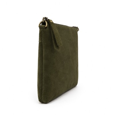 Sac bandoulière en daim avec anse 27x18 cm ONZA