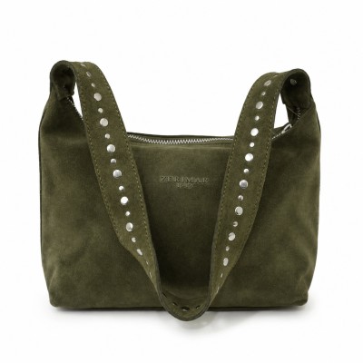 Sac en daim à clous 29x18,5x10,5 cm PEPA