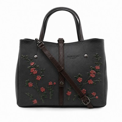 Sac à main en cuir à double anse 24x30x13 cm FIORI