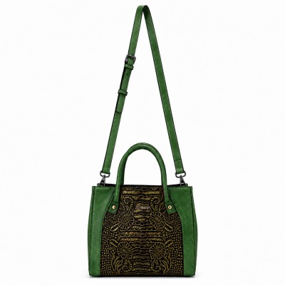 Sac en cuir à double anse 27x25x10 cm MEDINA