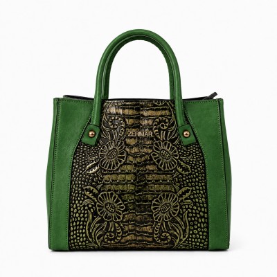 Sac en cuir à double anse 27x25x10 cm MEDINA