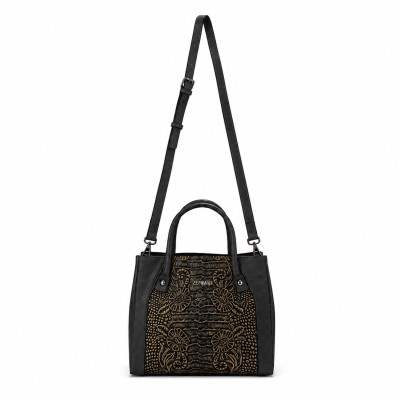 Sac en cuir à double anse 27x25x10 cm MEDINA