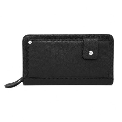 Portefeuille multi-espaces en cuir 21,5x11,5 cm