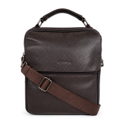 Sac bandoulière en cuir modèle OMEGA 20x26x6 cm