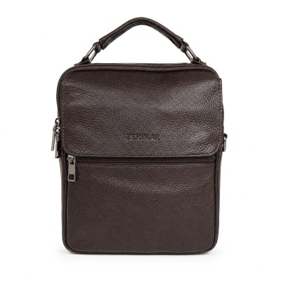 Sac bandoulière en cuir modèle OMEGA 20x26x6 cm