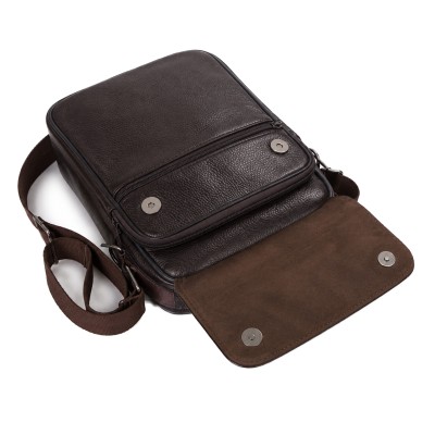 Sac bandoulière en cuir modèle OMEGA 20x26x6 cm