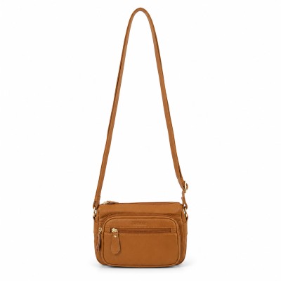 Sac bandoulière en cuir 22x16x7 cm KOKI