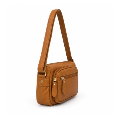 Sac bandoulière en cuir 22x16x7 cm KOKI