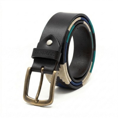 Ceinture en cuir 38 mm modèle AZTEK