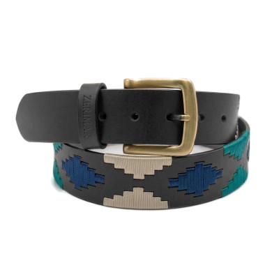 Ceinture en cuir 38 mm modèle AZTEK