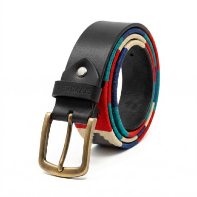 Ceinture en cuir 38 mm modèle PAMPA