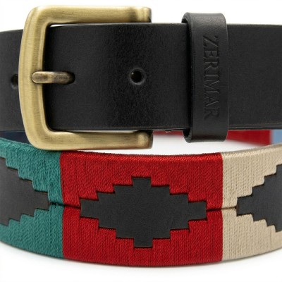 Ceinture en cuir 38 mm modèle PAMPA