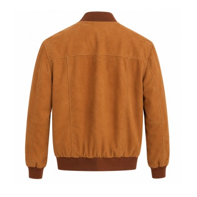 Blouson aviateur en daim pour homme JEREZ