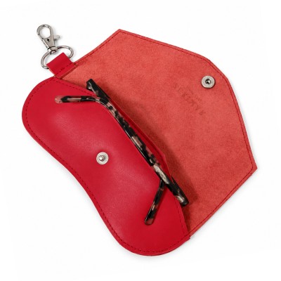 Bijou de Sac – Étui à Lunettes en Cuir 17x8 cm VELVET