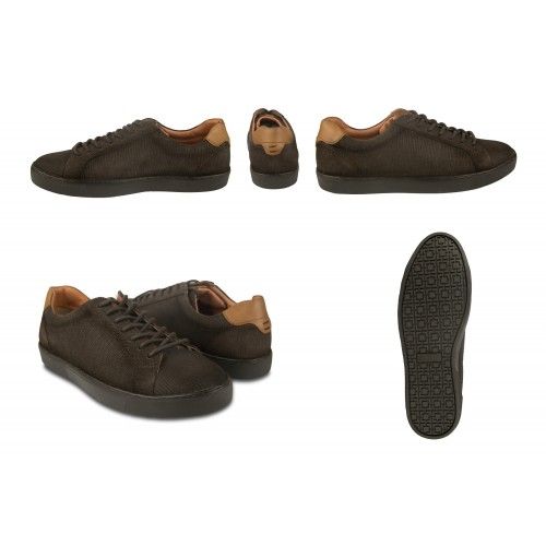 Sneakers low-top en cuir avec lacets Zerimar - 6