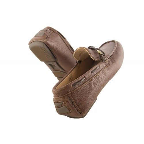 Chaussures bateau cuir pour homme - grandes tailles 47 à 50 Zerimar - 7