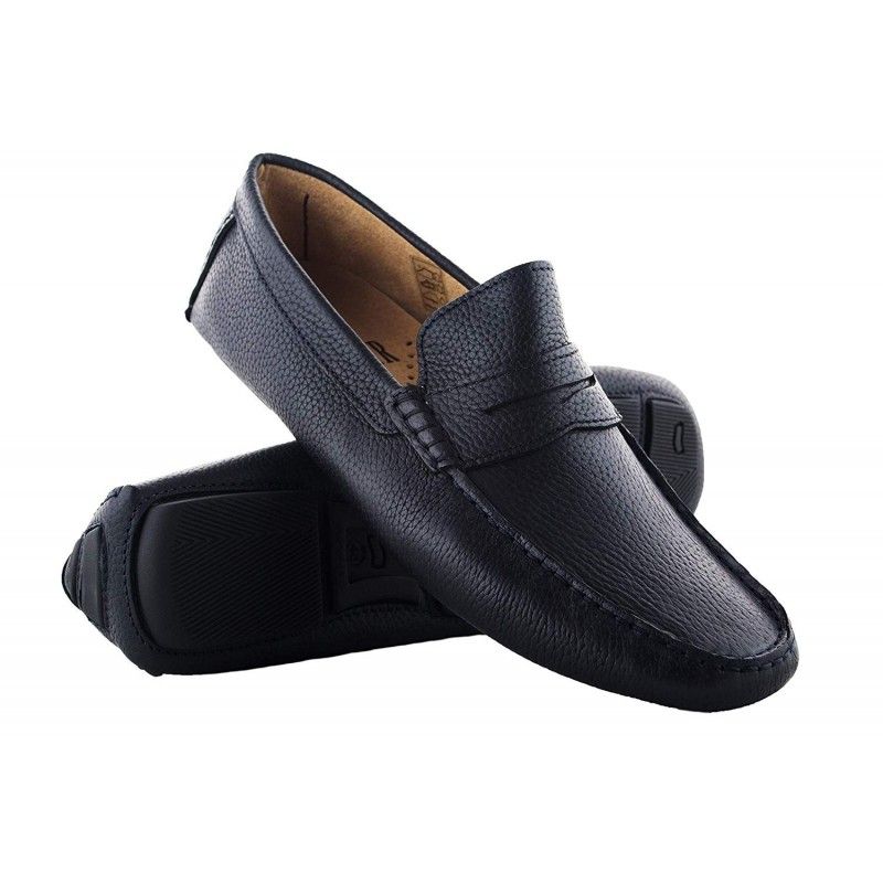 Mocassins en cuir pour hommes Zerimar - 3
