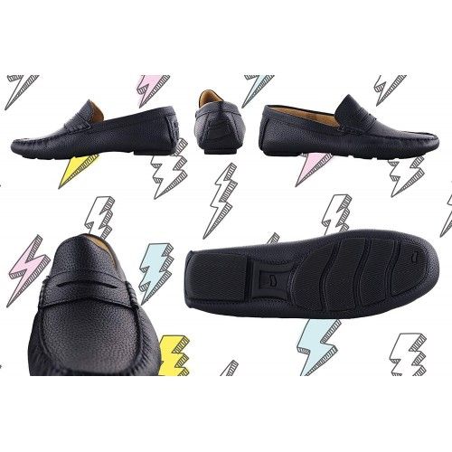 Mocassins en cuir pour hommes Zerimar - 3
