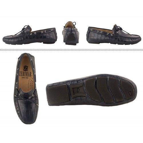 Chaussures nautiques d'été en cuir pour hommes Zerimar - 2