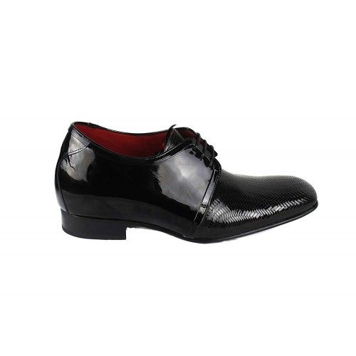 Chaussures en cuir avec rehaussement de 7 cm pour homme Zerimar - 1