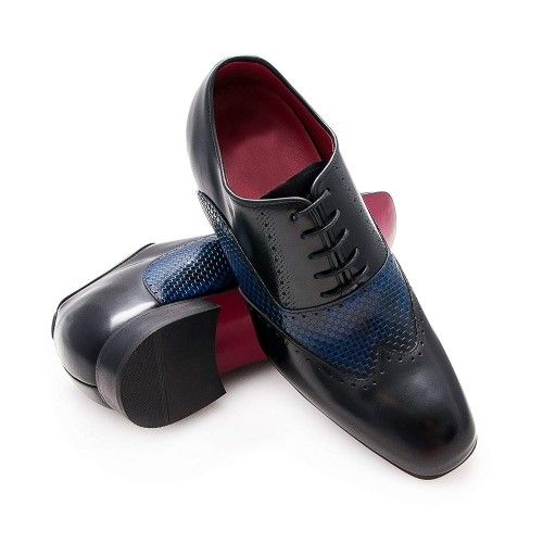 Chaussures élégantes avec rehaussement de 7 cm pour hommes Zerimar - 1
