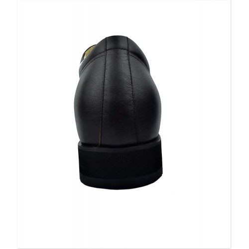 Chaussures élégantes en cuir pour hommes avec rehaussement de 6,5 cm Zerimar - 1