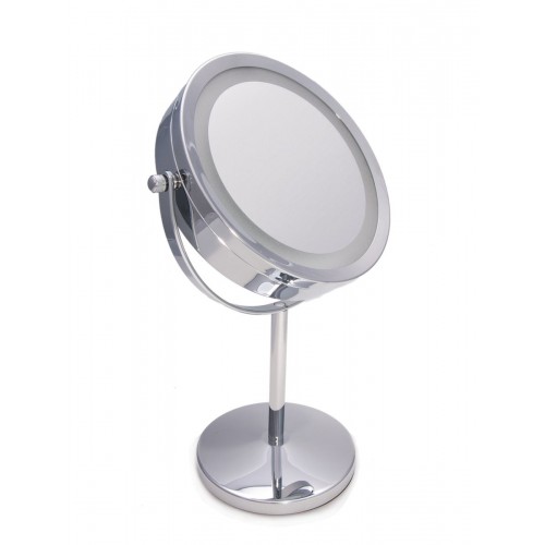 Miroir de maquillage avec lumière et augmentation avec rotation Airel - 2