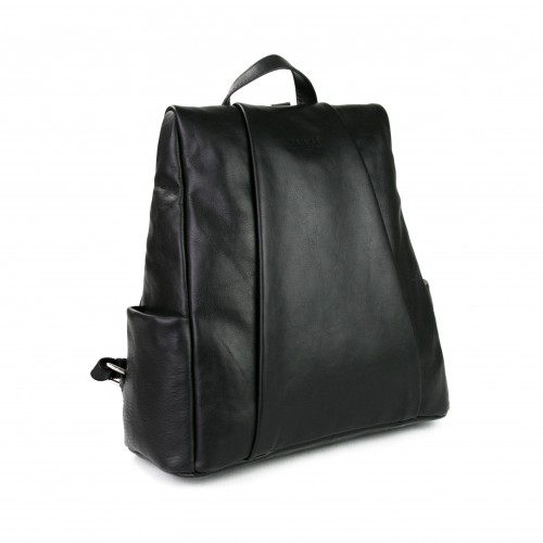 Sac à dos en cuir naturel avec fermeture arrière antivol Zerimar - 15