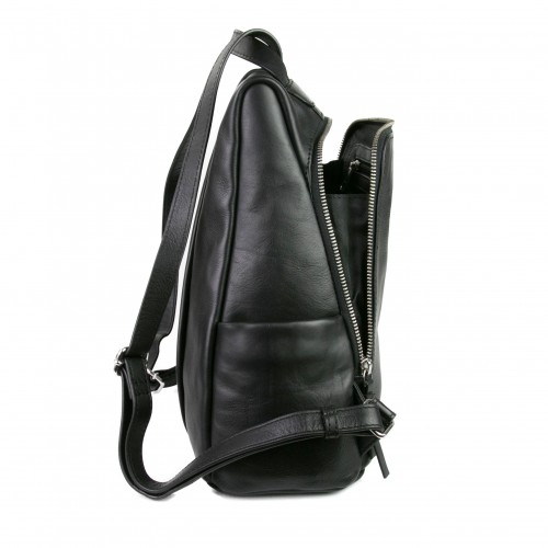 Sac à dos en cuir naturel avec fermeture arrière antivol Zerimar - 15