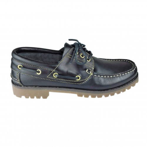 Chaussures bateau d'hiver en cuir pour hommes Zerimar - 18