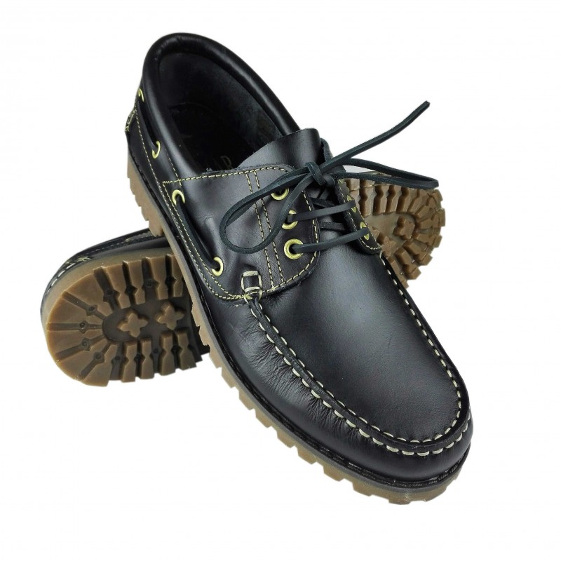 Chaussures bateau d'hiver en cuir pour hommes Zerimar - 18