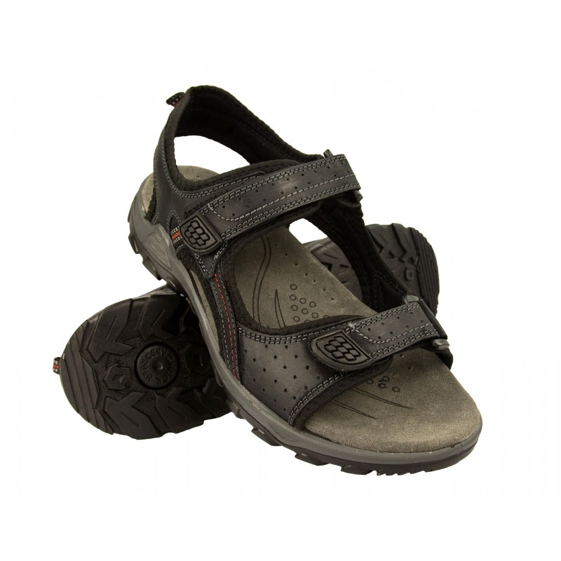 Sandales en cuir MOUNTAIN avec fermeture velcro Zerimar - 8
