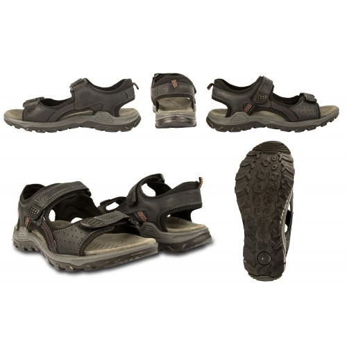 Sandales en cuir MOUNTAIN avec fermeture velcro Zerimar - 8