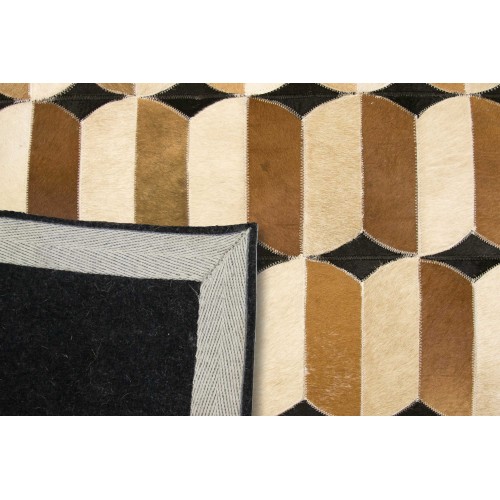 Tapis patchwork en peau de vache PLAST - Différentes tailles